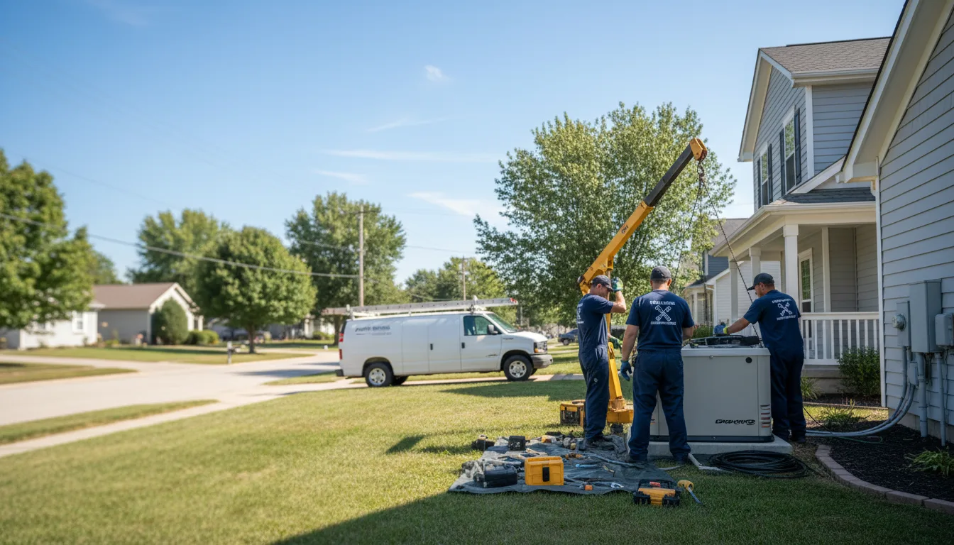 Generator Installation in Bondville, IL near me